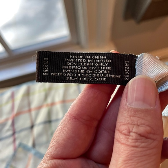 Authentic COACH silk scarf - Picture 3 of 3